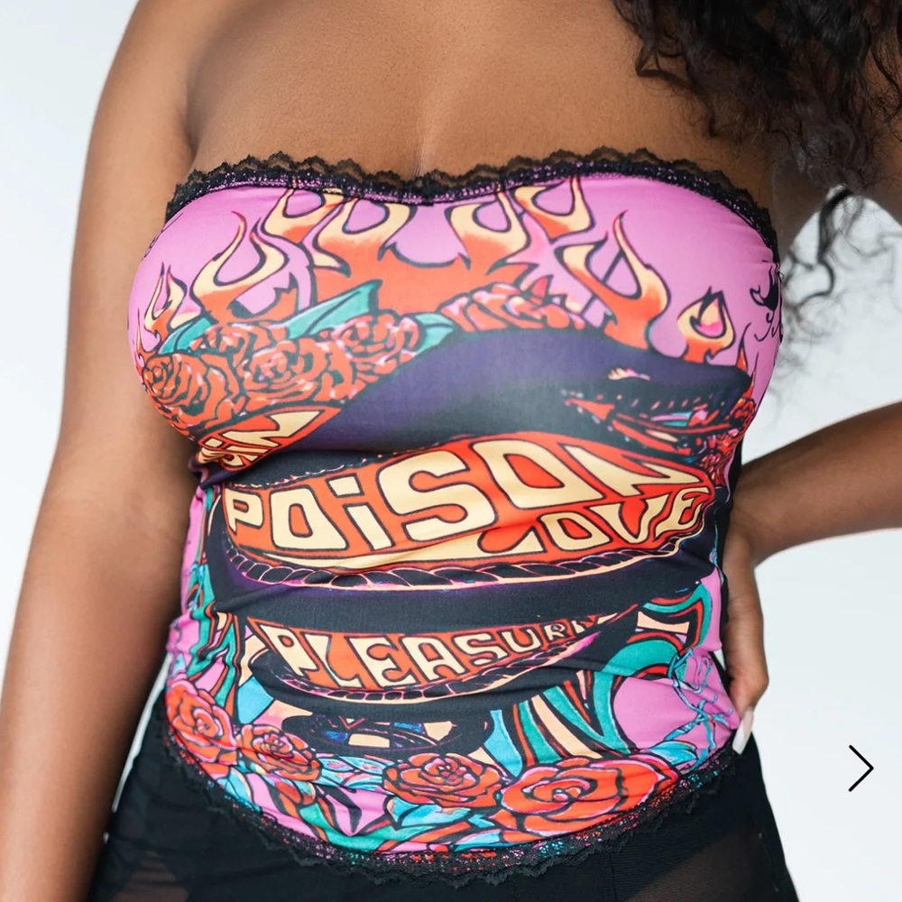 Toxic Love Corset Shirt